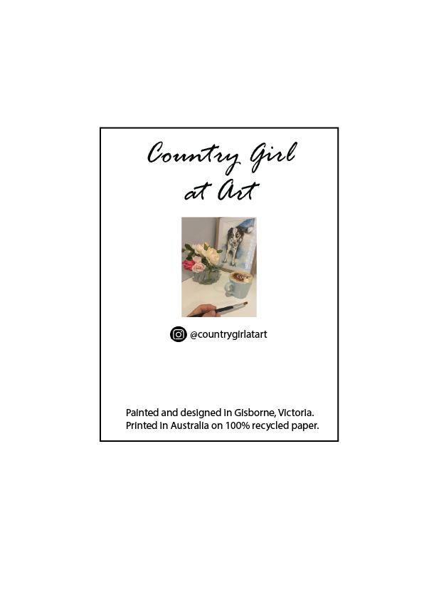 Greeting card - Cinnamon Scroll