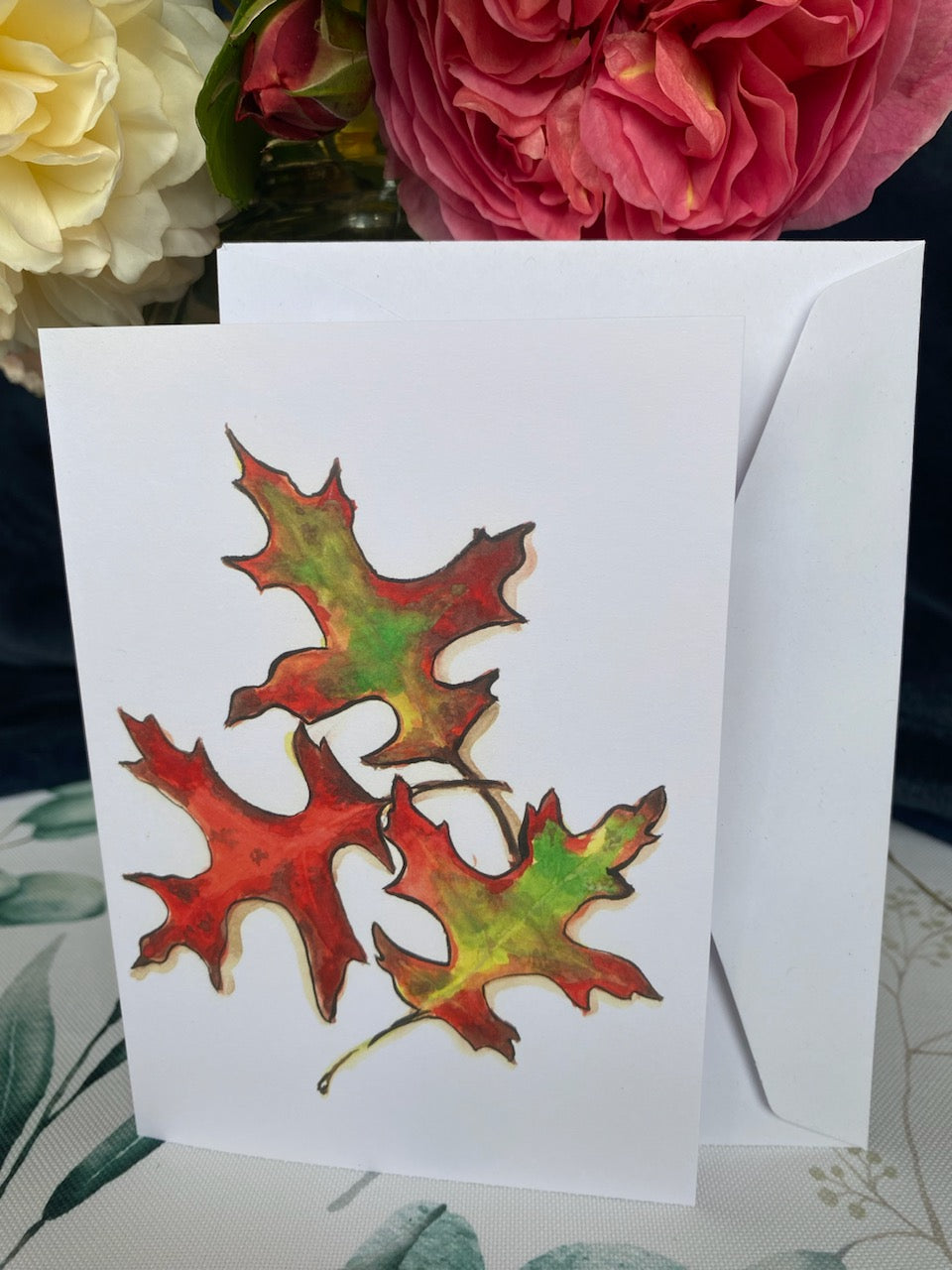 Greeting Card - Autumn Leaves