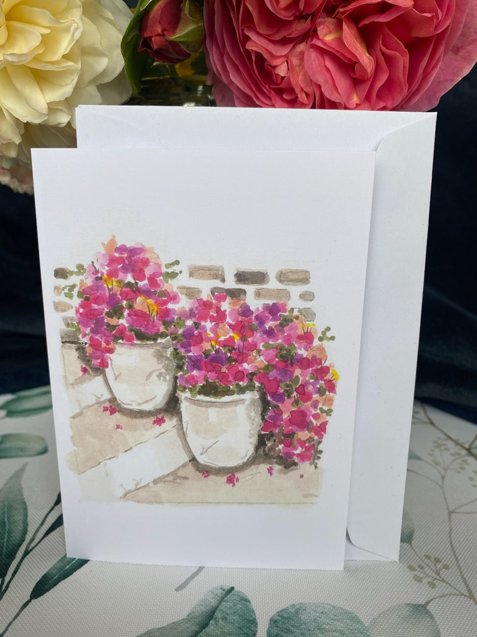 Greeting Card - Bougainvillea