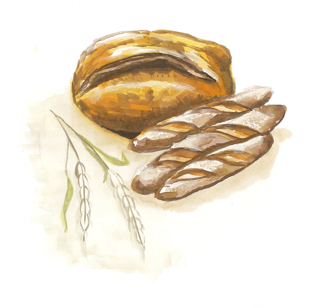 Framed Print - Sourdough & Baguettes