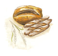 Greeting Card - Sourdough and Baguettes