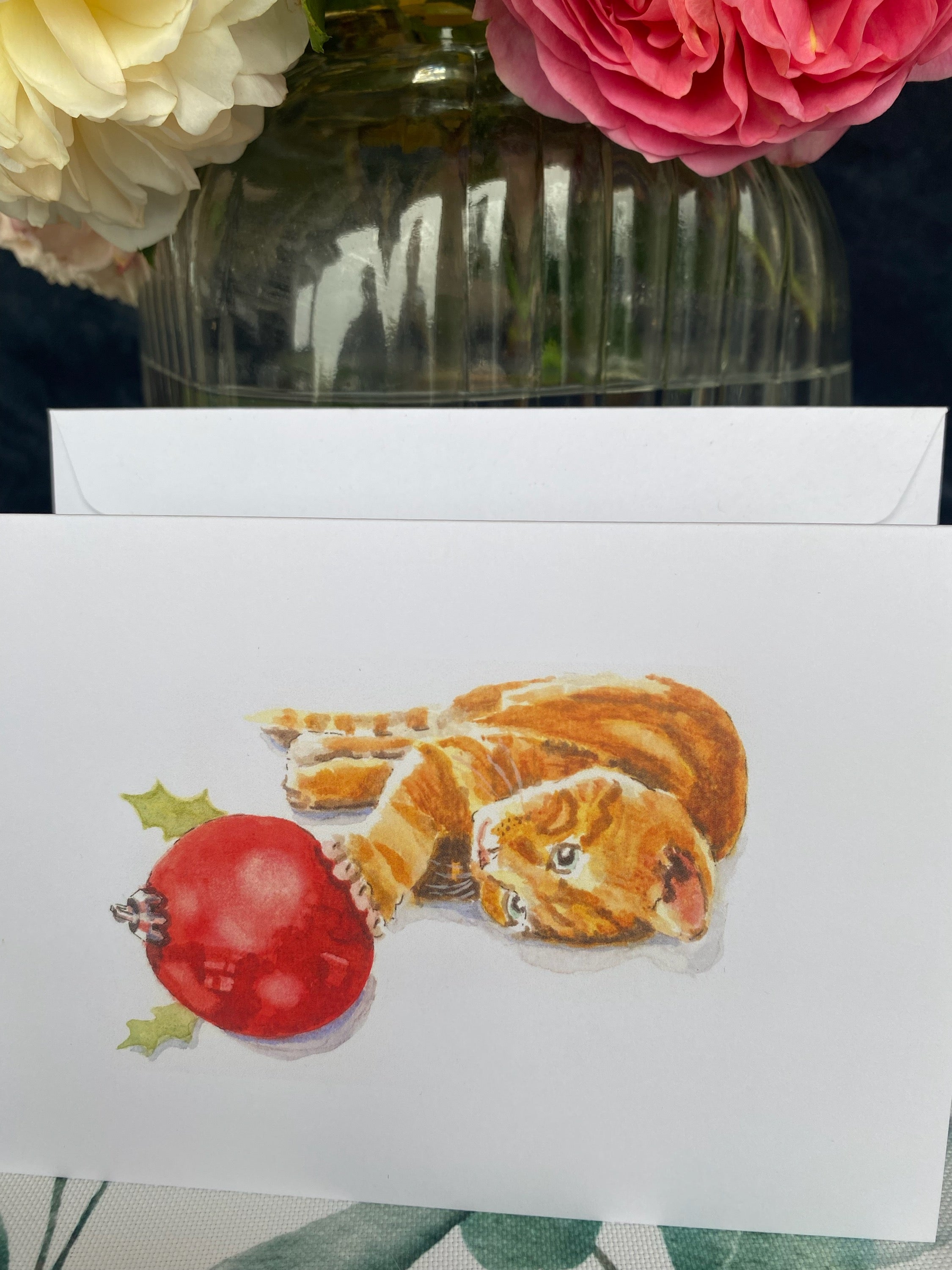 Greeting Card - Christmas Cat
