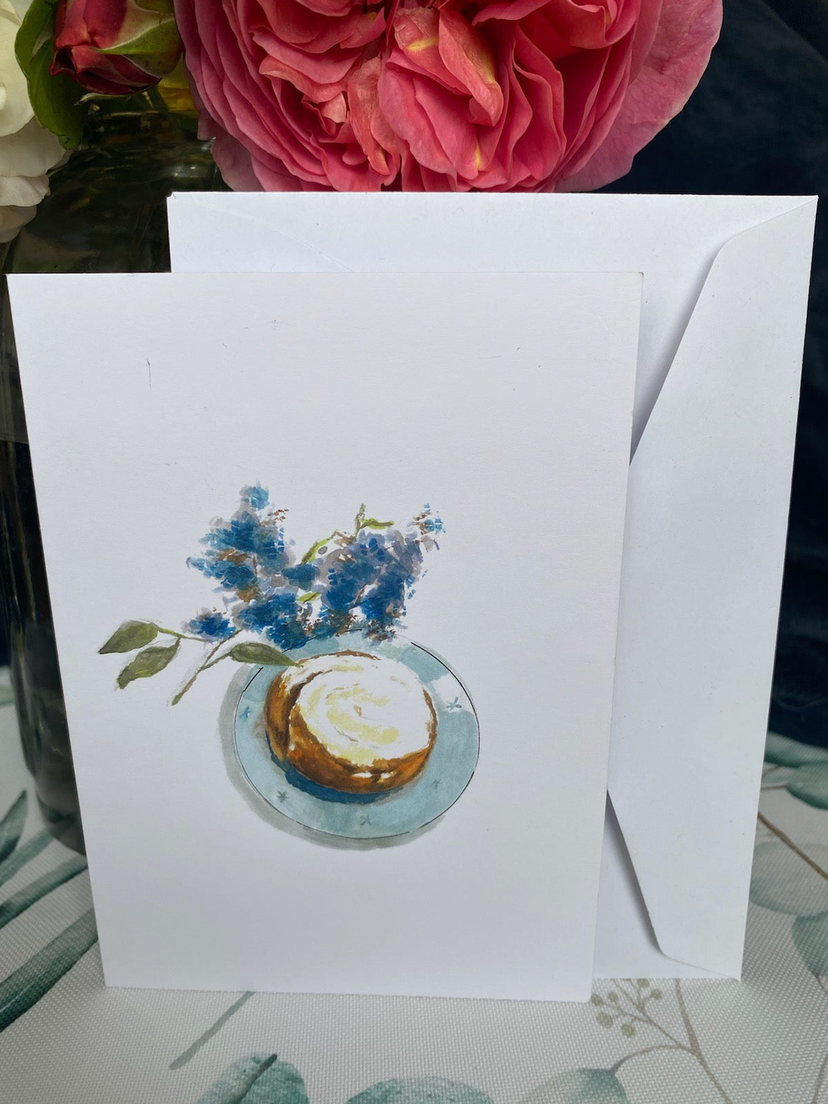 Greeting card - Cinnamon Scroll