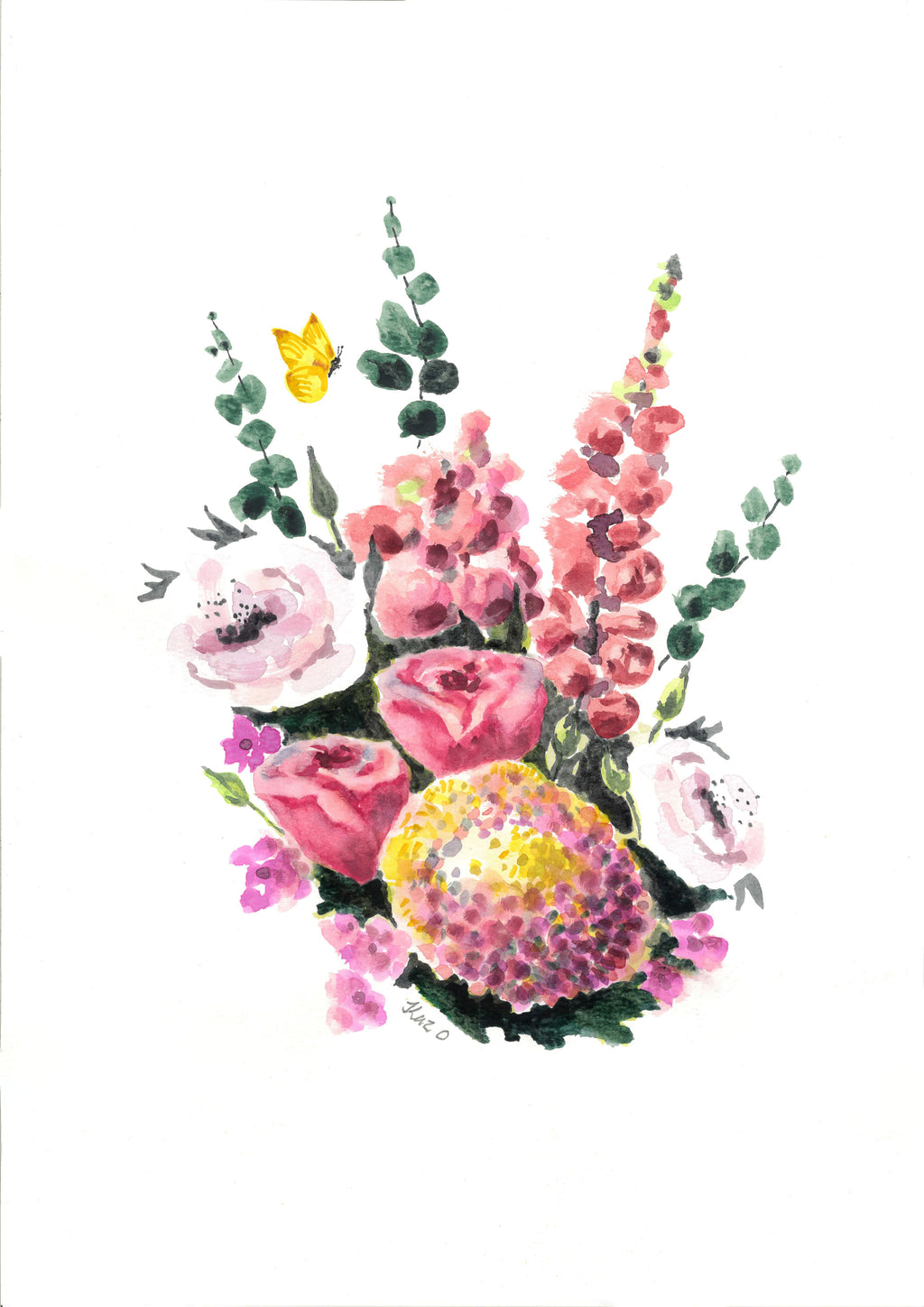 Greeting Card - Bouquet of Flowers