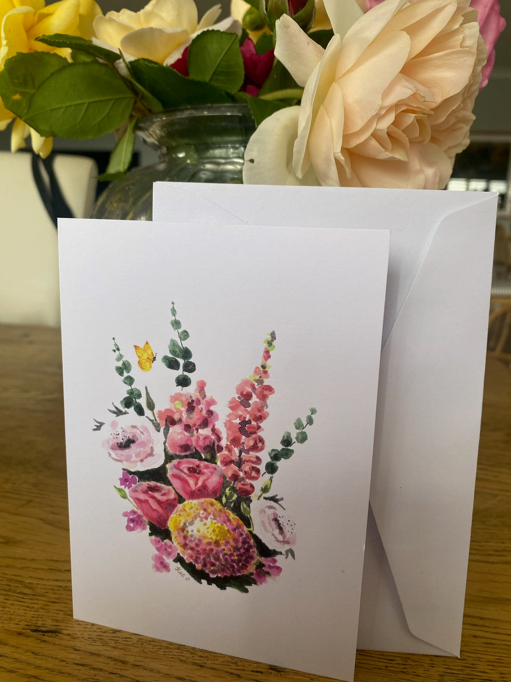 Greeting Card - Bouquet of Flowers