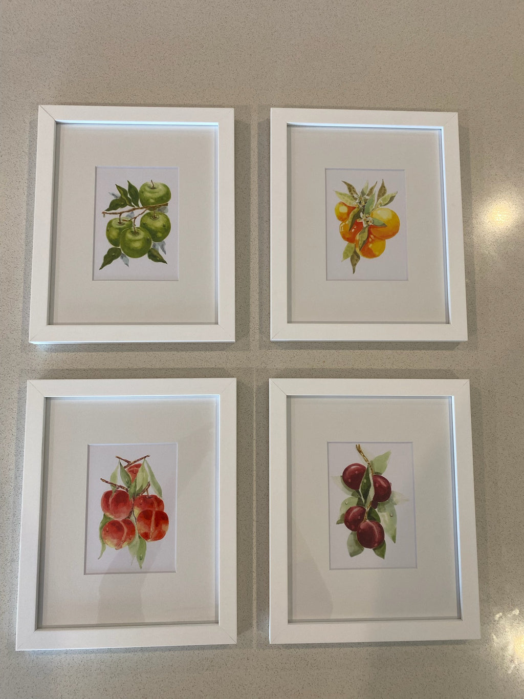 Framed Print of Peaches