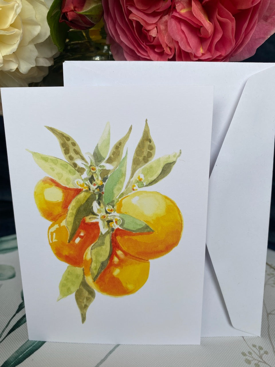 Greeting Card - Oranges