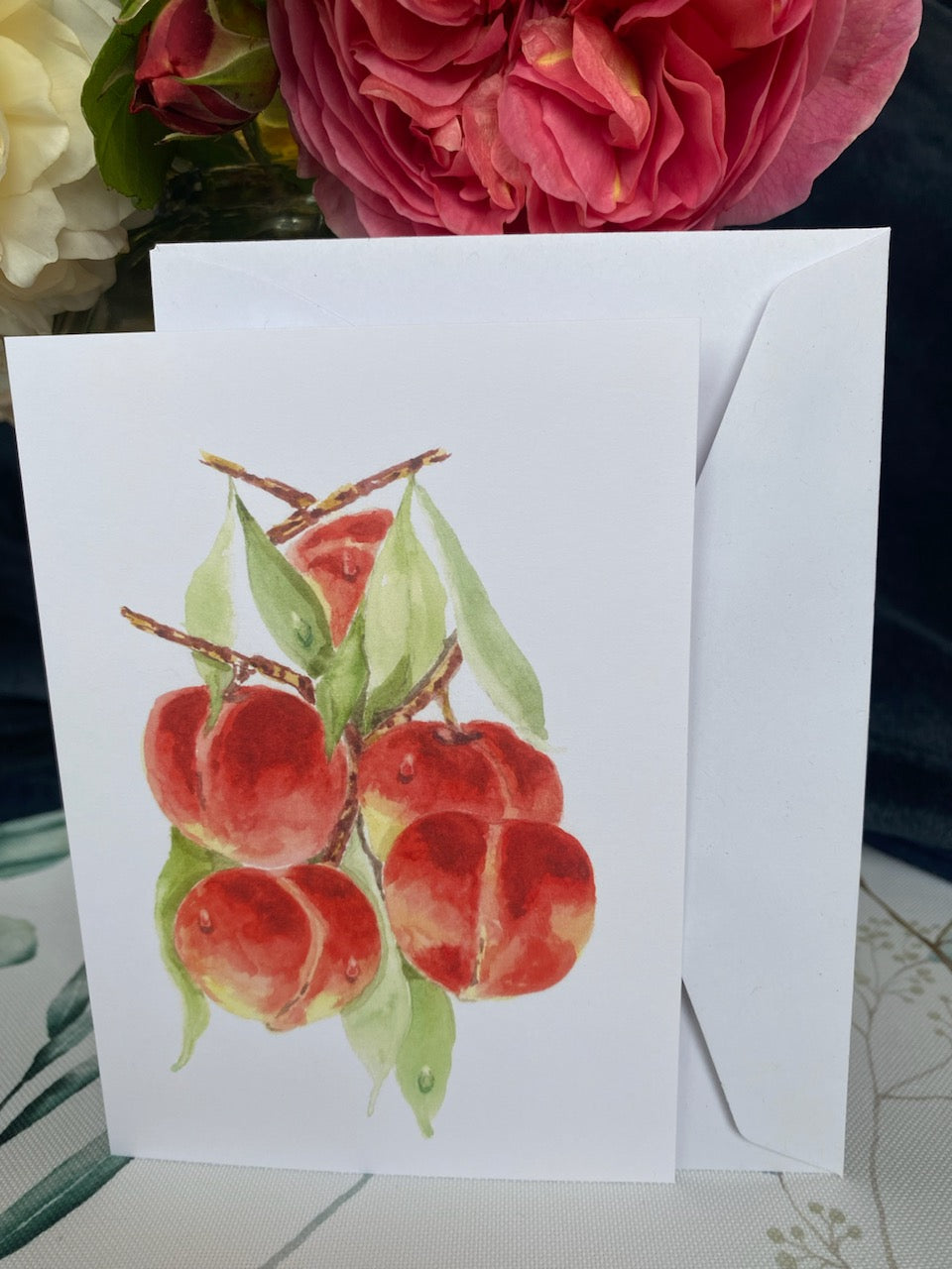 Greeting Cards - Peaches