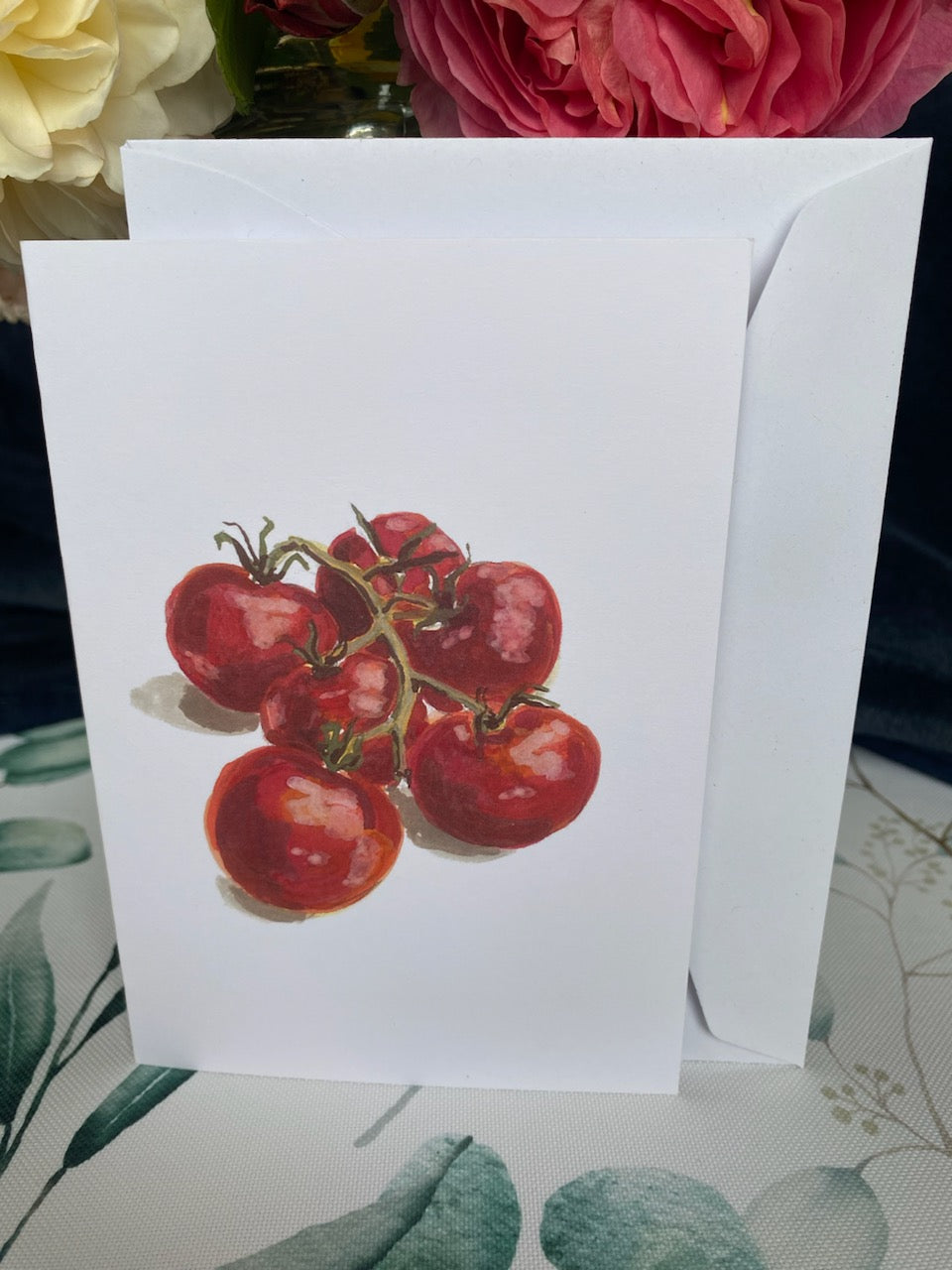 Greeting Card - Ripe Tomatoes